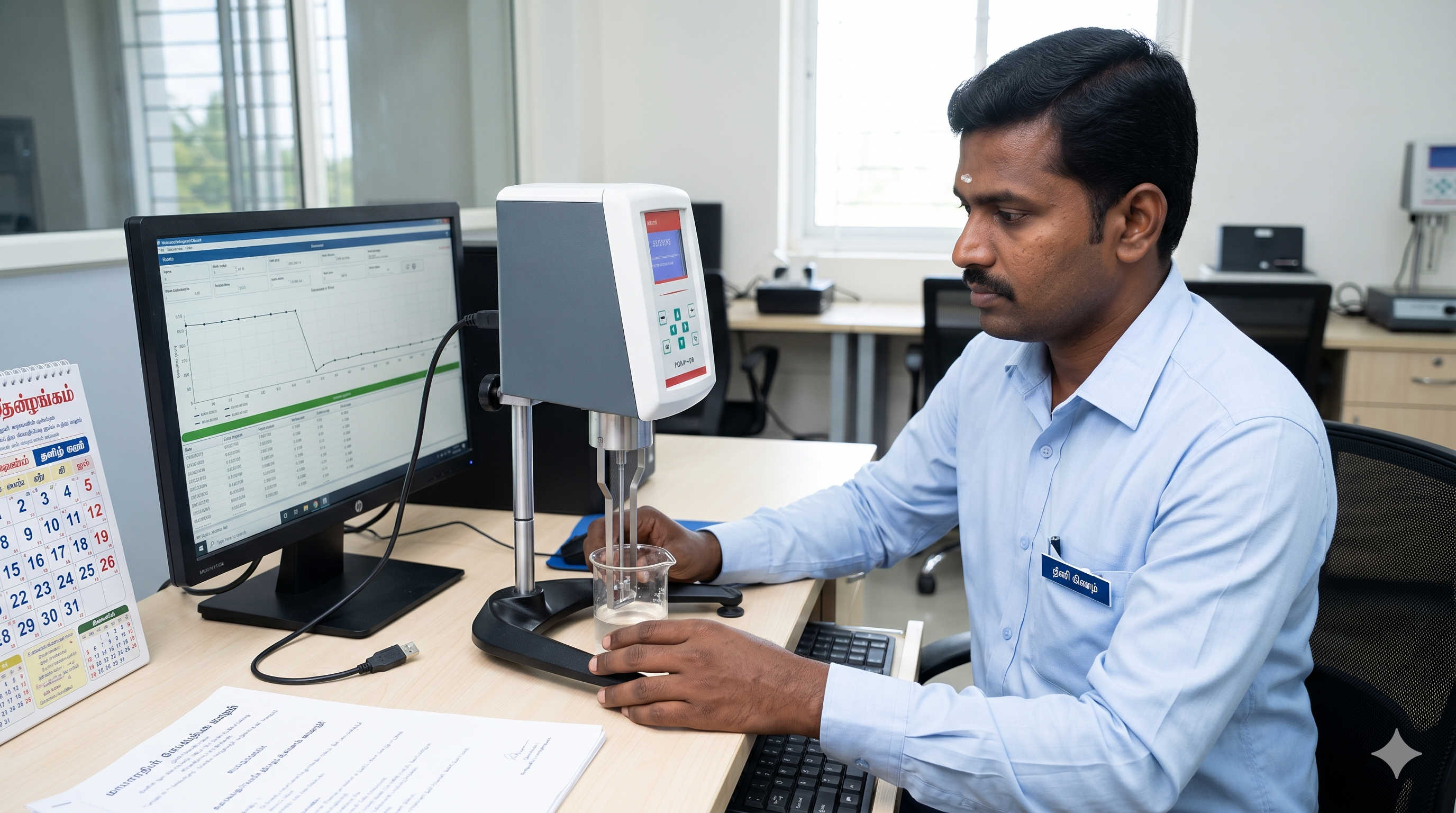 Data Logging / PC-Connected Viscometers